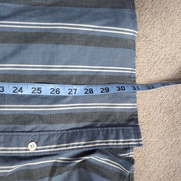 Volcom Y2K Modern Fit Skater Street Urban Striped Shirt XL - Picture 5 of 6